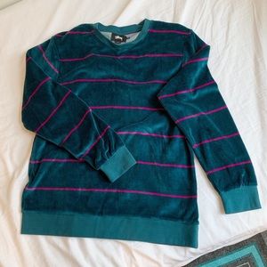 STUSSY | Velour Sweatshirt